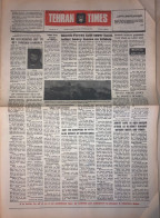 Iran - Tehran Times Newspaper 1 August 1982 Iran-Iraq War - Autres & Non Classés
