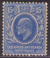 EAST AFRICA&UGANDA 1907 Mi 38 MH* - Protettorati De Africa Orientale E Uganda