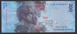 Saint Thomas & Principe  200 Dobras 2021 Pnew UNC - Sao Tomé Et Principe