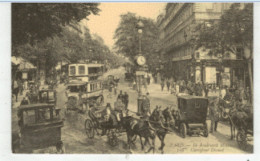 Carte Postale - France - "Paris - Bld Montmartre" - Ile-de-France