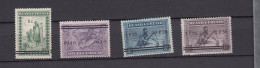 Ruanda - Urundi  Ocb Nr:  114 - 117  * MH (zie Scan)  115 ** MNH - Unused Stamps