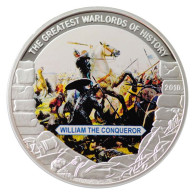 LIBERIA 5 $ GREATEST WARLORDS OF HISTORY - WILLIAM THE CONQUEROR 2010 - Liberia