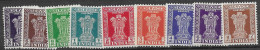 India Mlh * 1950 20 Euros - Official Stamps