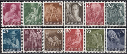 LIECHTENSTEIN 289-300,unused,hinged - Agriculture