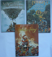 Lot 3 BD Heroic Fantasy // TROLLS DE TROY N°1, KAAMELOT N° 1, MANGA // TBE / LOT N°1 - Lotti E Stock Libri