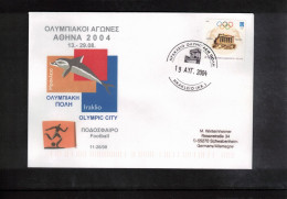 Greeece 2004 Olympic Games Athens - Olympic City Iraklio Interesting Cover - Sommer 2004: Athen