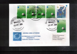 Greeece 2004 Olympic Games Athens - Helleniko Olympic Complex Interesting Cover - Sommer 2004: Athen