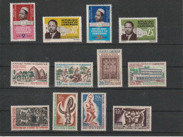 Cameroun YT 405/416 Folklore, Artisanat, Arts Nègres N** MNH - Cameroun (1960-...)