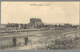 CPA 43 - Solignac Sur Loire - La Gare - Solignac Sur Loire