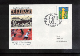 Germany / Deutschland 2002 Olympic Games Athens - Olympic Games Athens 1896 Interesting Cover - Sommer 2004: Athen