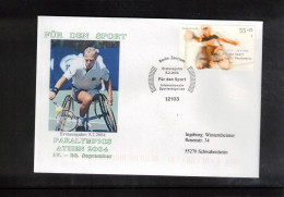 Germany / Deutschland 2004 Paralympic Games Athens Interesting Cover - Zomer 2004: Athene - Paralympics