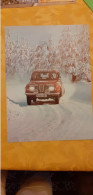 Poster Rallye De Suède Sport Automobile Format 28 X 39 Cm - Other & Unclassified