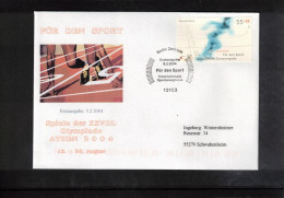 Germany / Deutschland 2004 Olympic Games Athens Interesting Cover - Summer 2004: Athens
