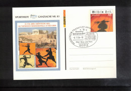 Germany / Deutschland 2004 Olympic Games Athens - Opening Of The Olympic Games  Interesting Postcard - Sommer 2004: Athen