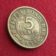 British Honduras 5 Cents 1959   Belize - Belize