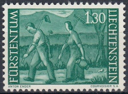 LIECHTENSTEIN 438,unused - Agriculture