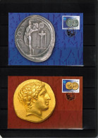 Greeece 2004 Olympic Games Athens - Greeck Coins Michel 2226-2229 Set Of 4 Maximumcards - Summer 2004: Athens