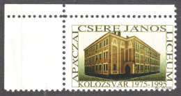 Transylvania Erdély Liceul Apaczai Csere Janos CLUJ Kolozsvár LICEUM LABEL CINDERELLA VIGNETTE 1995 Hungary My Stamp - Siebenbürgen (Transsylvanien)