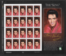 MARSHALL 1996 ELVIS PRESLEY FEUILLET COMPLET YVERT N°688 NEUF MNH** - Elvis Presley