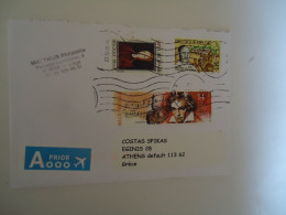 BELGIUM   COVER WITH STAMPS MOZART  EUROPA - Musique