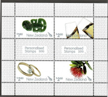 New Zealand 2010 Personalised Stamps Sheetlet MNH - Unused Stamps