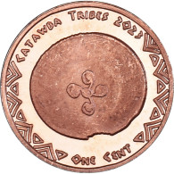 Monnaie, États-Unis, Cent, 2023, Catawba Tribes.BE, SPL, Cuivre - Herdenking