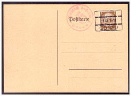 Sudetenland (006370) Postkarte Mit Befreiungsstempel Odrau, Endlich Daheim, Blanco Gestempelt Am 8.11.1938 - Région Des Sudètes