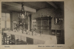 Genk - Genck // Hotel Des Artistes (Salle A Manger) 1907 Vlekkig - Genk