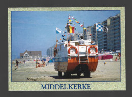 Middelkerke Strand Foto Prentkaart Htje - Middelkerke