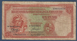URUGUAY  -  Billet De 1 Peso  1935 - Uruguay