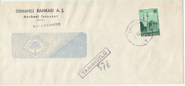 Turkey Cover 8-9-1969 Single Franked - Briefe U. Dokumente