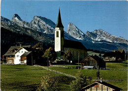 Wildhaus (Obertoggenburg) - Kath. Kirche Mit Churfirsten (35749) * 4. 8. 1969 - Wil