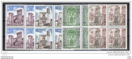 SPAGNA:  1979  TURISMO  -  S. CPL. 4  VAL. BL. 4  N. -  YV/TELL. 2178/81 - Blocs & Hojas