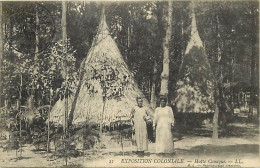 - Dpts Div-ref-BJ813- Nouvelle Calédonie - Hutte Canaque - Ethonolie - Exposition  Coloniale 1907 - - Nouvelle Calédonie