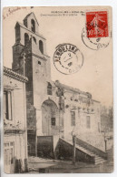 Carte Postale Ancienne Remoulins - Hôtel De Ville. Construction Du XIIe Siècle - Mairie - Remoulins