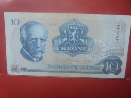 NORVEGE 10 KRONER 1983 Circuler (B.29) - Norway