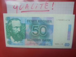 NORVEGE 50 KRONER 1984 Circuler Belle Qualité (B.29) - Noorwegen