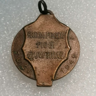 1949 MEDAGLIA FUCI BRESCIA Federazione Università Cattolica Italiana - Professionali/Di Società