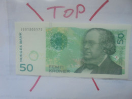 NORVEGE 50 KRONER 2015 Neuf (B.29) - Noruega