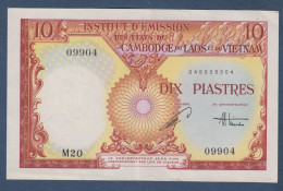 INDOCHINE - VIET NAM - Billet De 10 Piastres - Indocina