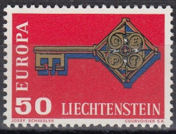 LIECHTENSTEIN 495,unused - 1968