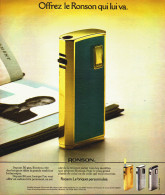 PUB BRIQUETS  " RONSON " 1977 ( 5 ) - Andere & Zonder Classificatie