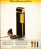 PUB BRIQUETS  " RONSON " 1977 ( 8 ) - Andere & Zonder Classificatie