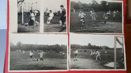 4 Photo D'un Match De Football Haguenau Ou Environs , Photo Watzek Haguenau - Haguenau