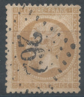 Lot N°76245   Variété/n°21, Oblitéré GC 262 Avize, Marne (49), Indice 4, Filet NORD Absent - 1862 Napoléon III