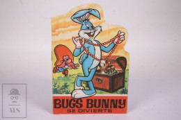 Original 1966 Bugs Bunny Yosemite Sam Die-Cut Childrens Book - Bruguera - Juniors