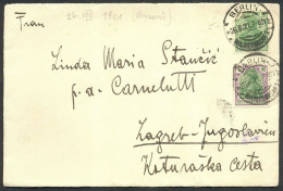 Germany, Reich 1921, Letter From Berlin To Zagreb / Yugoslavia - Otros & Sin Clasificación