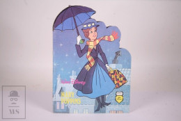 Original 1987 Mary Poppins Walt Disney Die-Cut Children's Book - Catalan - Toray - Libros Infantiles Y Juveniles