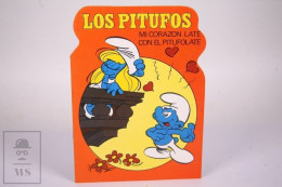 Original 1982 Smurfs Peyo Die-Cut Childrens Book - First Edition - Small Sized - Boeken Voor Jongeren