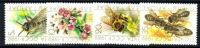 USSR 1989 MICHEL NO:5950-53 MNH - Abeilles